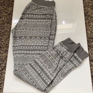 Gray pajama pants